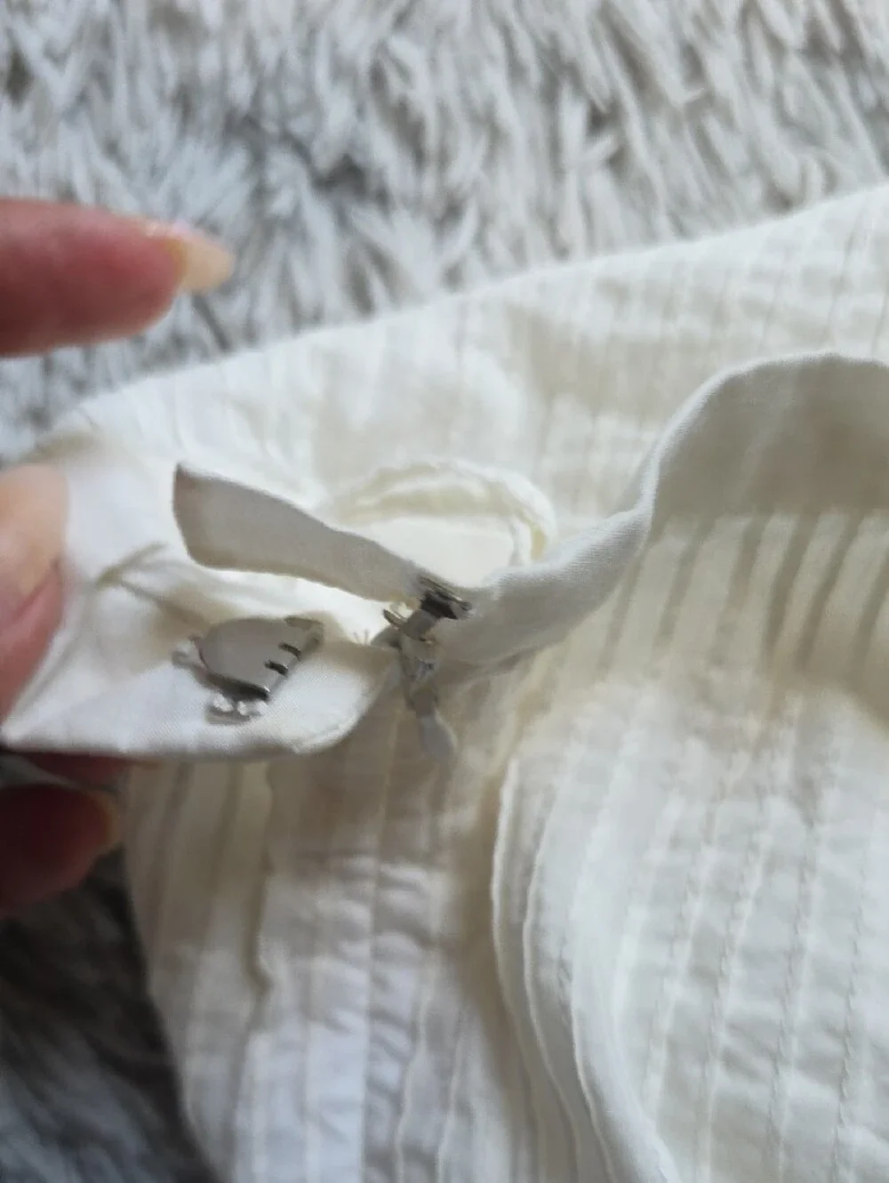 Ralph Lauren White Eyelet Mini Skirt - Picture 6 of 6